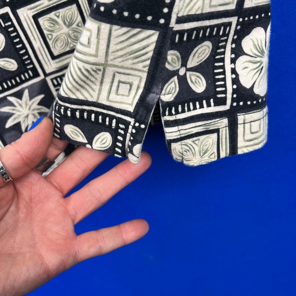 VINTAGE |•CONSENSUS•| Vtg Floral Abstract Shirt Size Large - Picture 5 of 6